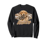 Local Boy Hunting Dog Camo Southern Country Pride Vintage Sweatshirt
