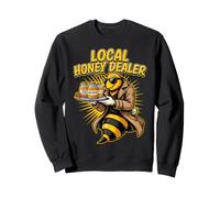 Local Honey Dealer Funny Bee Lover Lover Beekeeper Graphic Sweatshirt