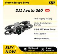 【LOCAL+】Nouveau drone DJI Avata 360 avec capteur 1 pouce, drone panoramique HDR 8K, mode objectif unique 4K, portée de 20 km, transmission 4G améliorée, FPV Avata 360(Only Drone)