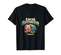 Local Safecracker Badge Tirelire Graphique T-Shirt