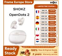 【LOCAL+】SHOKZ OpenDots 2 E320 Écouteurs à crochet d'oreille - Pour le sport et la course à pied - Bluetooth Open-Type - Nouveaux originaux 2026 OpenDots 2-Black