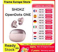 【LOCAL+】SHOKZ OpenDots ONE E310 Casque sans fil Bluetooth V5.4 avec microphone Son Dolby Étanche Longue durée de vie de la batterie Nouveau OpenDots ONE-White