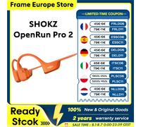 【LOCAL+】SHOKZ OpenRun Pro 2 Écouteurs sportifs à conduction osseuse sans fil Bluetooth 5.3, étanches IP55, autonomie de 12h, S820/S821, neufs et originaux Mini Black