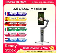 【LOCAL+】Stabilisateur DJI OSMO Mobile 8P pour iPhone et Android, avec télécommande, suivi natif, barre d'extension intégrée et trépied, batterie 10 heures, stabilisation 3 axes, robuste, DJI 2026, Sta