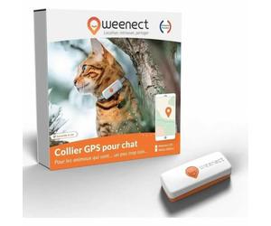 Localisateur Anti-perte Weenect Weenect XS GPS Chat Blanc