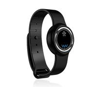 Localisateur Bluetooth, Intelligent Two Way Item Finder Bracelet Anti Perte, Bluetooth Tracker avec Caméra et Fonction D'Alarme pour iOS pour Android(Le Noir)