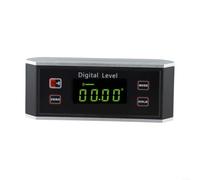 Localisateur d'angle numérique avec écran LCD, règle de pente et fonction rapporteur IP54 pour environnements de travail intérieurs et extérieurs
