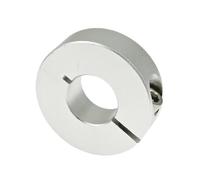 Localisateur de bague de retenue d'arbre de limite de type ouvert à anneau fixe - Bague de serrage en alliage d'aluminium S/C/H for machines - 1 pièce(5x20x8mm)