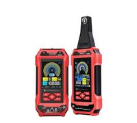 Localisateur de câbles souterrains 400 V, 3,2 pouces, 60000 points, multimètre numérique, testeur LAN, localisateur de courts-circuits(ET838+multimeter)