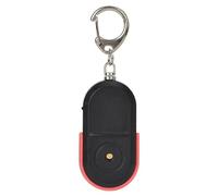 Localisateur de clé de sifflet, alarme anti-perte, contrôle du son avec batterie, Vertigo0amegrksow-03, Rouge