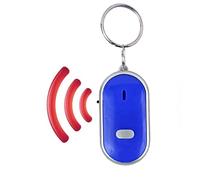Localisateur de clé, localisateur de e sifflet localisateur d'article localisateur de chaîne de ommande vocale Dispositif Anti-Perte pour téléphone Porte-clés Portefeuille Bagages(Bleu)