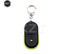 Localisateur De Clé Sans Fil,Lumière Led,Traqueur D'objets,Alarme Anti-Perte,Localisateur De Clé,Porte-Clés,Sifflet- Green-E4723