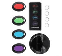 Localisateur de clés 4 en 1 sans fil avec lumière LED