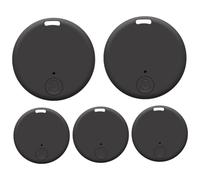 Localisateur de clés, 5 traceurs GPS, dispositif de suivi en plastique anti-perte pour enfants, chiens, animaux compagnie, chats, portefeuille, porte-clés, bagages, rappel d'alarme, traqueurs d'an