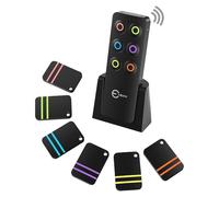 Localisateur de clés Esky, Localisateur d'Objets Perdus sans Fil Key Finder avec 6 récepteurs RF, avec LED Lampe de Poche, pour Les clés, Chiens, Chats, Meilleurs Cadeaux Noël