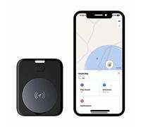 Localisateur de clés pour iPhone : JTD Smart Tracker Tag Bluetooth Localisateurs d'articles pour clés, portefeuilles, sacs, valises, compatible avec Find My
