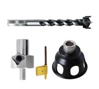 Localisateur de perçage vertical pour le travail du bois - Guide de perçage de poche - Gabarits de cheville - Angle droit - Outil de poinçonnage