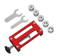 Localisateur de poinçonnage profilé en aluminium avec ouvertures personnalisables 4 15 mm pour une installation rapide et un positionnement réglable adapté à divers projets (6/8/11/13/15 mm)