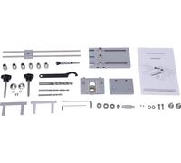 Localisateur de poinçons en alliage d'aluminium, dispositif de serrage rapide, forets de 3 tailles, argent