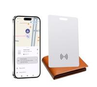 Localisateur de portefeuille pour Android, traceur de portefeuille pour carte de 2 mm d'épaisseur, compatible avec l'application Google Mon appareil localiser (uniquement Android), étanche IP68