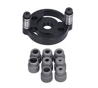 Localisateur de Punch en Alliage en Aluminium avec Bague de Forage CR12 pour Coup de Poing Précis et Efficace dans le Positionnement du Forage de Menuiserie
