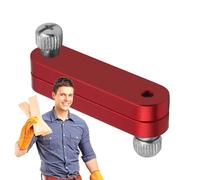 Localisateur de règle Scribe, bloc de limite de positionnement de règle de clôture,Bloc d'arrêt de jauge à tracer pour le travail du bois | Bloc d'arrêt de jauge de traçage à prise confortable pour le