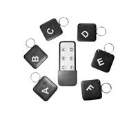 Localisateur de télécommandes sans fil jusqu'à 90 dB avec émetteur et 6 récepteurs pour téléphone âgé, sac à main pour animaux de compagnie