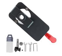 Localisateur de trou de charnière 35 mm, outil de travail du bois en alliage d'aluminium, gabarit de charnière dissimulé précis pour la fabrication de meubles et l'installation de