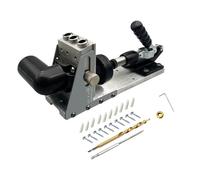 Localisateur de trou de charpentier - Guide de perçage en d'aluminium, outil de poinçonnage de précision pour le travail du bois, matériau stable | Accessoire pratique d'amélioration de la