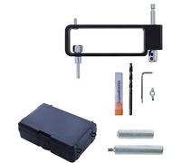 Localisateur de trou réglable de 40 à 250 mm - Outil de travail du bois pour plaques de plâtre - Outil de travail du bois pour plaques de plâtre - Outil de découpe rond réglable pour plaques de plâtre