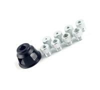 Localisateur de trous à 8 trous pour la fabrication de meubles en | Guide de perçage vertical pour des projets de menuiserie précis avec des surfaces lisses, construction en aluminium