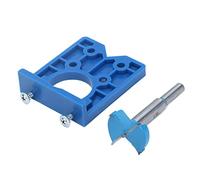 Localisateur de Trous de charnière 35mm, Guide de perçage, Bricolage, Charpentier, Outils de Travail du Bois pour l'installation de Portes