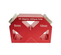 Localisateur De Trous Inclinés - Guide De Perçage À Angle Réglable, Dispositif De Positionnement Du Bois, Aide À L'alignement De Menuiserie | Construction De Métiers De Main Courante D'escalier Pour