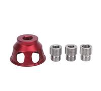 Localisateur de trous verticaux, gabarit de perçage à angle droit en alliage d'aluminium avec bagues de perçage de 6, 8, 10 mm pour le travail du bois, la menuiserie de précision