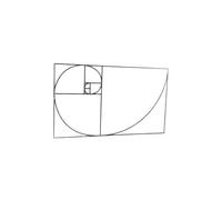 Localisateur de vue de composition - Golden Ratio Proportion Artiste et concepteur de guide en acrylique - Outil de mise en page pour section triangulaire dorée - Aide pour la peinture, le dessin, la