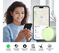 Localisateur d'Objets | Traceur pour Animaux | Petit Localisateur avec Sonore pour Voyage Animaux Clés Maison Sac À Dos