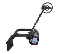 Localisateur d'or professionnel, haute sensibilité, tige réglable pour une détection précise, détecteur de métaux très sensible pour l'extérieur pour la chasse au trésor d'argent avec écran LCD