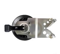 Localisateur d'ouverture de trou de carrelage en verre pour 6 à 150 mm avec guide d'embout à ventouse, outil de localisation de perçage pour un centrage précis sur les carreaux de verre et de