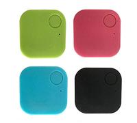 Localisateur d'unité 4 pièces Pet Smart Wireless Finder Finder GPS Smart Home Petits appareils de localisation (multicolore, taille unique)