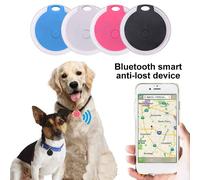 Localisateur GPS 4.0 intelligent Anti-perte, compatible Bluetooth, portefeuille pour enfants et animaux de compagnie, traqueur, alarme-Noir
