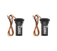 Localisateur GPS automatique étanche ST901,4 broches,mini traqueur GPS étanche avec citations pour voiture,localisateur 2G,traqueur universel,outils automatiques - Type 2PCS