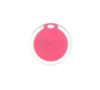 Localisateur sans Fil Bluetooth Intelligent, Traceur GPS for Animaux de Compagnie, Anti-Perte, Alarme, Mini Dispositif localisation, Suivi Automatique(Pink)