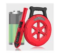 Localisateurs de tuyau de testeur, détecteur de blocage de conduite d'eau for le détecteur d'égout de colmatage de canalisation souterraine en PVC/plastique/métal 30M XT-630 Bricolage et outils