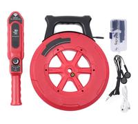 Localisateurs De Tuyaux, Localisateur De Tuyau Eau, Profondeur De Détection De 40 Cm, Avec 7 Sondes étanches Et Bouton De Réglage De La Sensibilité, Convient Aux Tuyaux En Acier Et En Pvc 30M