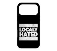 LOCALY Hated Citation Sarcastique Esprit Rebelle Provocateur Coque pour iPhone 17 Pro Max