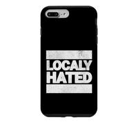 LOCALY Hated Citation Sarcastique Esprit Rebelle Provocateur Coque pour iPhone 7 Plus/8 Plus