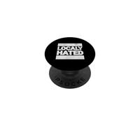 LOCALY Hated Citation Sarcastique Esprit Rebelle Provocateur PopSockets PopGrip Adhésif