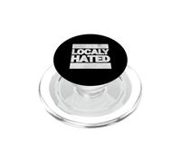 LOCALY Hated Citation Sarcastique Esprit Rebelle Provocateur PopSockets PopGrip pour MagSafe