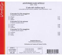 Locatelli, P.A. - L'arte De Violine Op.3..