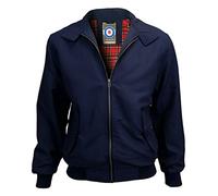 Location Veste Harrington avec doublure tartan, bleu marine, XXXXXL
